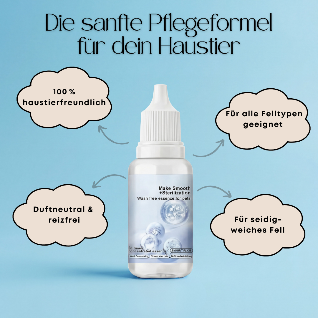SteamySerum™ – Für glänzendes Fell ohne Baden