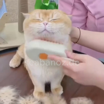 SteamyPfote™ – Die stressfreie Dampfbürste für dein Haustier